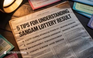 sangam lottery result