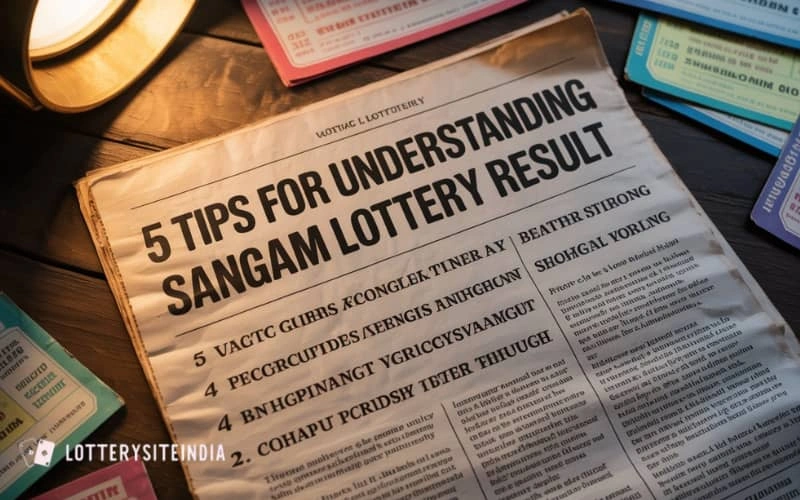 sangam lottery result