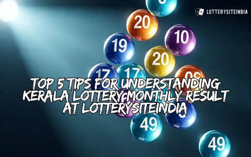 kerala lottery monthly result